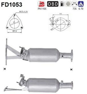 Volvo Roetfilter FD1053