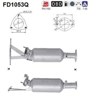 Volvo Roetfilter FD1053Q