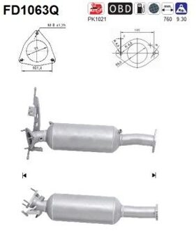 Volvo Roetfilter FD1063Q