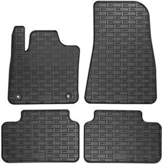 Volvo Rubber matten passend voor Volvo C40 Recharge 2021- (4-delig met bevestigingspunten) CKRVO02