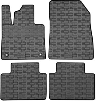 Volvo Rubber matten passend voor Volvo EX30 2023- (4-delig met bevestigingspunten) CKRVO03