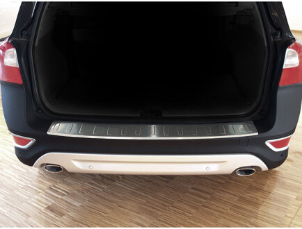 Volvo RVS Achterbumperprotector passend voor Volvo XC70 2007- 'Ribs'