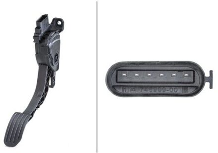 Volvo Sensor, gaspedaalpositie 6PV010834811