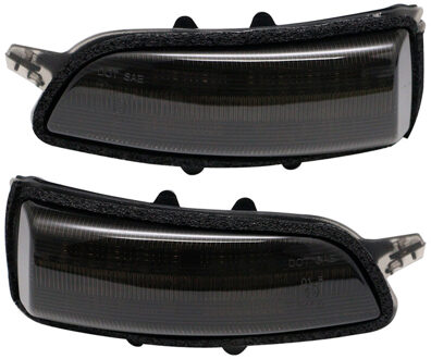 Volvo Set LED Zijspiegel-Knipperlichten - passend voor Volvo Diversen - Smoke - incl. Dynamic Running Ligh DLVOL04LS