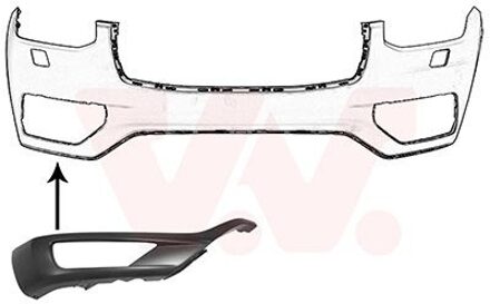 Volvo Sier- / beschermingspaneel, bumper 5999582