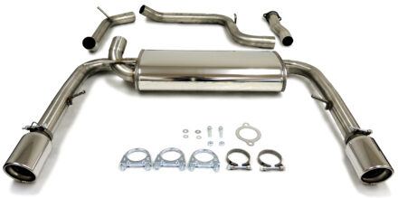 Volvo Simons uitlaat passend voor Volvo C70 5-cilinder Diesel 2006+ 019HGR