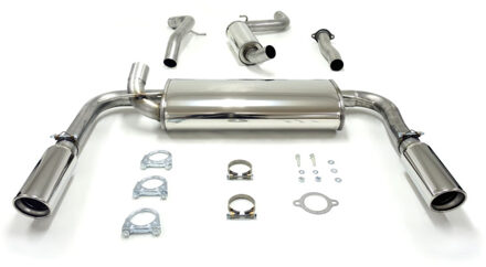 Volvo Simons uitlaat passend voor Volvo S40 fase III 2004- 2WD 019HAR