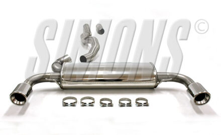 Volvo Simons uitlaat passend voor Volvo S60/V60 2010-2018 02DDBA1R