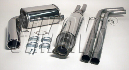 Volvo Simons uitlaat passend voor Volvo V70 2WD 2001-05/2004 02BH1R