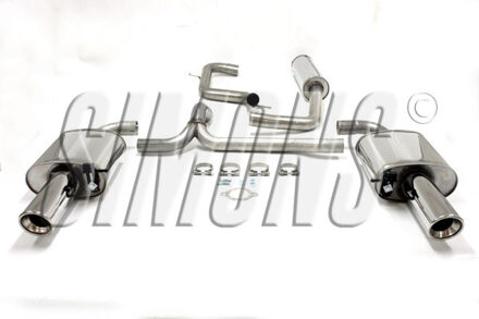 Volvo Simons uitlaat passend voor Volvo V70 AWD 2004- 02DDH11R