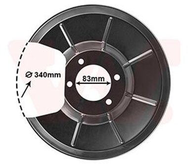 Volvo Stofschild Achter L 5922373