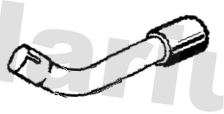 Volvo Uitlaatpijp 110655