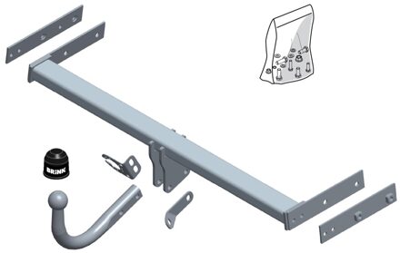 Volvo Vaste trekhaak 612800