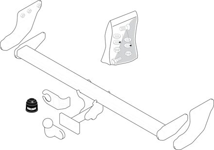 Volvo Vaste trekhaak