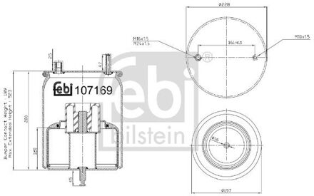Volvo Veerbalg, luchtvering 107169