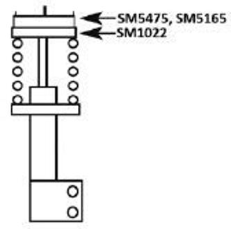 Volvo Veerpootlager SM1022