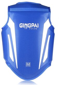 Volwassen Kind Kinderen Borst Guard Vest Boksen Taekwondo Karate Gear Body Dikke Protector Sanda Bescherming Apparatuur Borst Protector Blauw / S 120-150CM