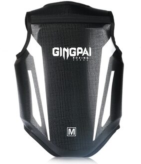 Volwassen Kind Kinderen Borst Guard Vest Boksen Taekwondo Karate Gear Body Dikke Protector Sanda Bescherming Apparatuur Borst Protector zwart / L 170-190CM