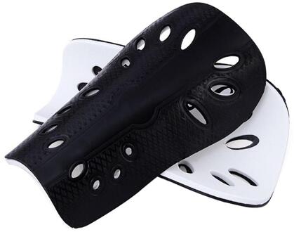 Volwassen Kind Voetbal Sport Leggings Been Platen Kalf Beschermende Gear Voor Sport Been Training Protector Gereedschap zwart