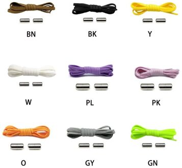 Volwassen Kinderen Elastische Veters Verstelbare Diy Geen Stropdas Strings Met Metalen Gespen roze