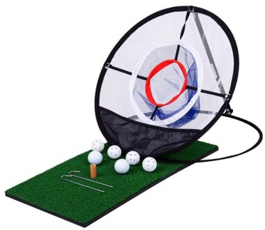 Volwassen Kinderen Golf Training Netwerk Indoor Outdoor Chippen Pitching Kooien Matten Praktijk Netto Golf Training Aidsve