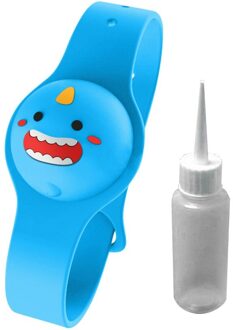 Volwassen Kinderen Vloeibare Polsband Hand Dispenser Handwas Gel Met Hele Sanering Outdoor Ontsmettingsmiddel Cleaner Siliconen Polsband BU