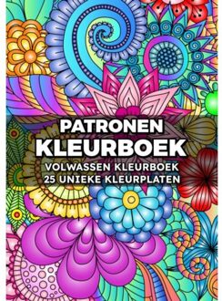 Volwassen Kleurboek: Patronen Kleurboek, 25 Unieke Kleurplaten - Kleurboeken Voor Volwassenen