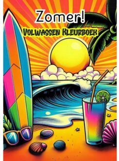 Volwassen Kleurboek - Zomer! - Kleurboek Shop