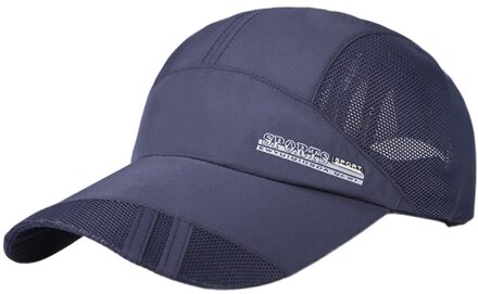 Volwassen Mesh Hoed Sneldrogende Inklapbare Zonnehoed Outdoor Zonnebrandcrème Baseball Cap Casual Wandelen Caps Ademend Mode NY