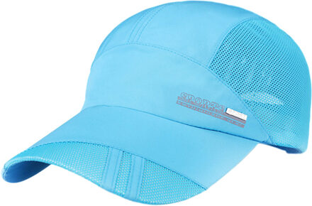 Volwassen Mesh Hoed Sneldrogende Inklapbare Zonnehoed Outdoor Zonnebrandcrème Baseball Cap Casual Wandelen Caps Ademend Mode SB
