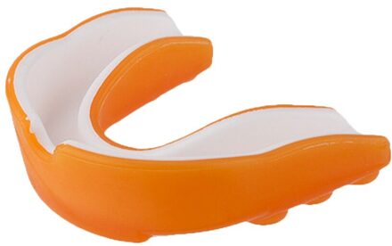 Volwassen Mond Guard Siliconen Tanden Protector Gebitsbeschermer Voor Boksen Sport Voetbal Basketbal Hockey Karate Muay Thai Cnt 66 Oranje