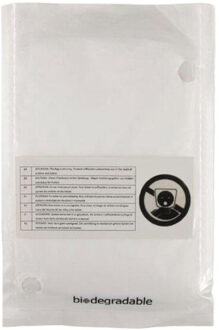 Volwassen poncho met strooisel Wit - One size