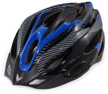 Volwassen Recreatieve Fietshelm Universele Volwassen Fietshelm Veiligheid Helm DO2 zwart blauw