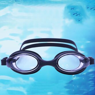 Volwassen Tieners Verstelbare Bril Zwemmen Bril Anti-Fog Uv Protect Kinderen Waterdichte Siliconen Gespiegeld Swim Eyewear # Yj