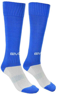 Volwassen uniseks calcio voetbalsokken - maat One size Blauw