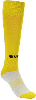 Volwassen uniseks calcio voetbalsokken - maat One size Geel