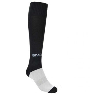 Volwassen uniseks calcio voetbalsokken Zwart - One size