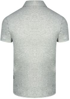 Volwassen Unisex Aldis London Logo Poloshirt (Grijs/Zwart) - M