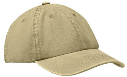 Volwassen unisex beau 6 panel baseballpet - maat One size Groen