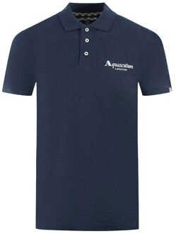 Volwassen unisex poloshirt London 1851 (Marine) - maat S Navy