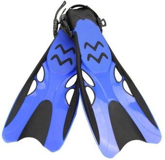 Volwassen Verstelbare Zwemmen Vinnen Duiken Vinnen Zwemmen Flippers Blauw / S