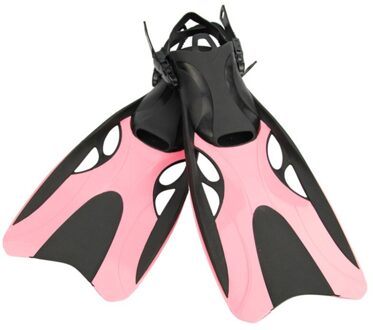 Volwassen Verstelbare Zwemmen Vinnen Duiken Vinnen Zwemmen Flippers Roze / L