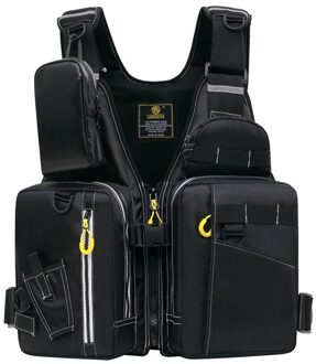 Volwassen Vliegvissen Vest Unisex Polyester Drijfhulpmiddel Zwemmen Varen Zeilen Vissen Leven Vest Outdoor Sport Veiligheid Reddingsvest B