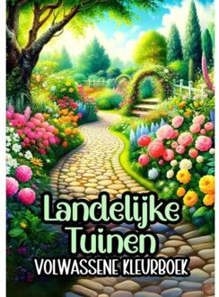 Volwassene Kleurboek - Landelijke Tuinen - Kleurboek Shop