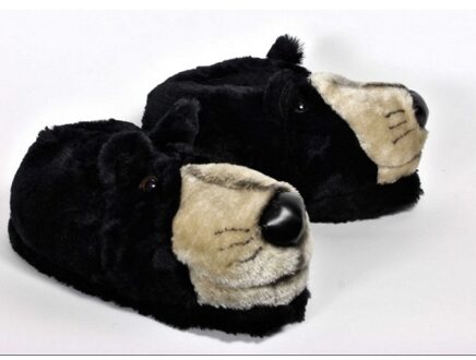Volwassenen dieren sloffen / pantoffels beer