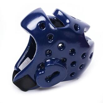 Volwassenen Kinderen Boksen Taekwondo Muay Thai Helm Head Protector Guard Training Gear Blauw / S