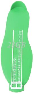 Volwassenen Voet Meten Apparaat Schoenen Maat Gauge Meten Ruler Tool Apparaat Helper 62KD groen