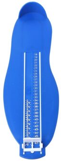 Volwassenen Voet Meten Apparaat Schoenen Maat Gauge Meten Ruler Tool Apparaat Helper Blauw