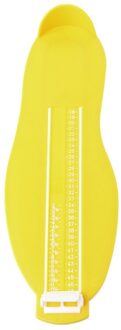 Volwassenen Voet Meten Apparaat Schoenen Maat Gauge Meten Ruler Tool Apparaat Helper geel
