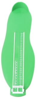 Volwassenen Voet Meten Apparaat Schoenen Maat Gauge Meten Ruler Tool Apparaat Helper groen